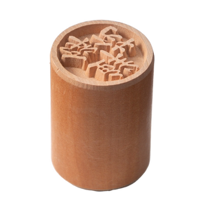 鲜肉月饼印章苏式蛋黄酥糕点馒头木质盖章鲜花饼皮小福字烘焙模具