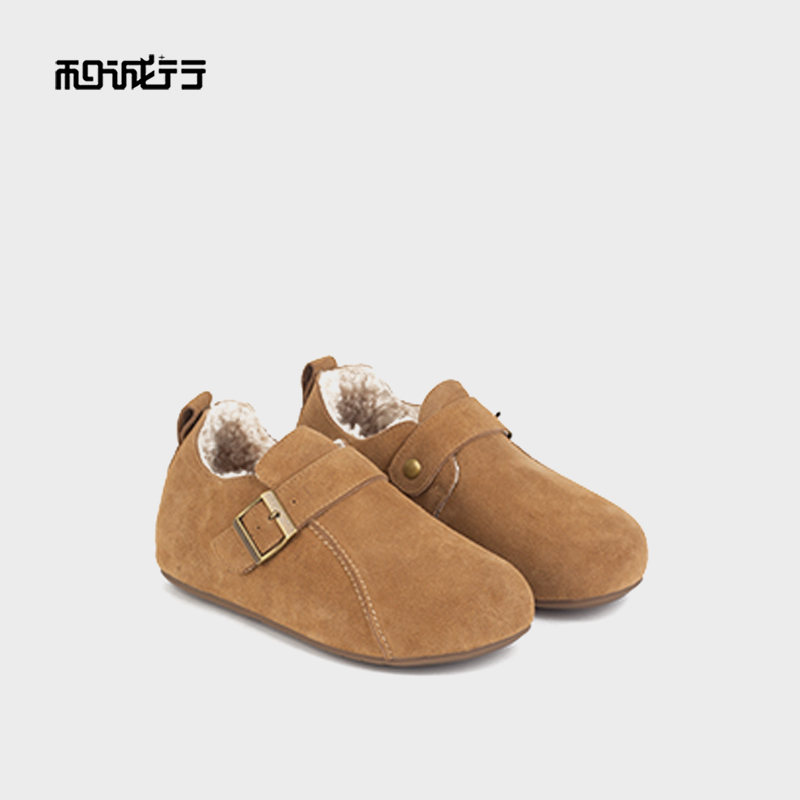 和诚行2025冬季新款加厚勃肯鞋