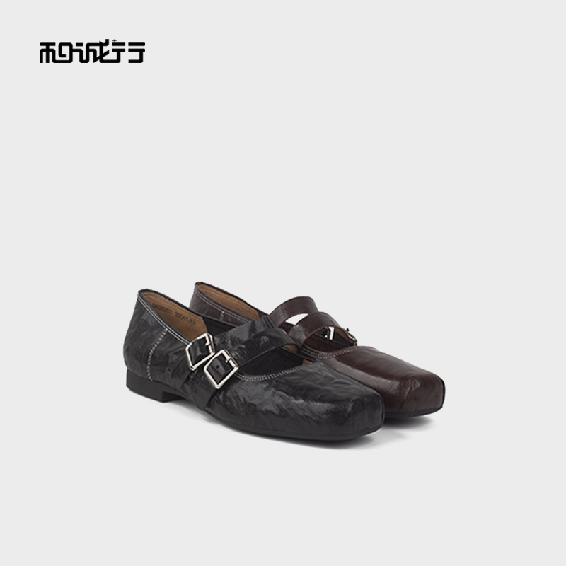 和诚行2025秋季浅口中跟单鞋