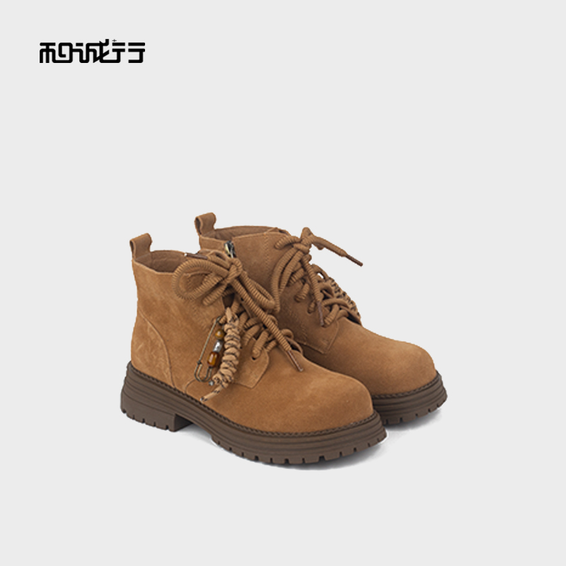 和诚行2025秋冬增高女式高帮鞋