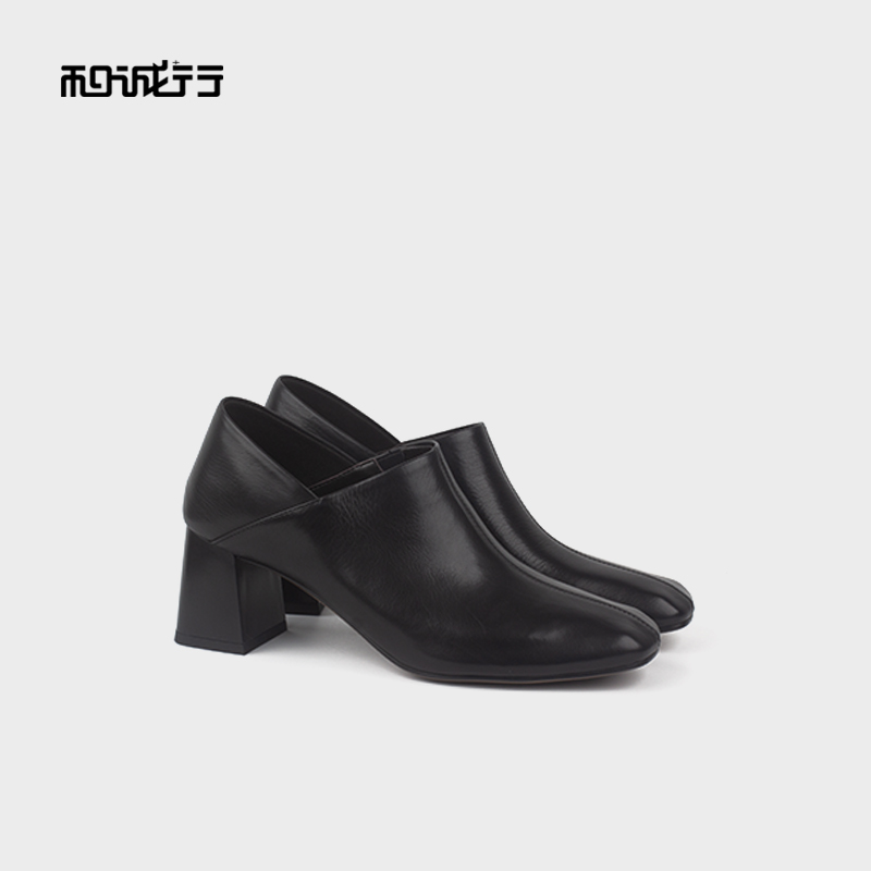 和诚行秋季新款时尚女式满口鞋