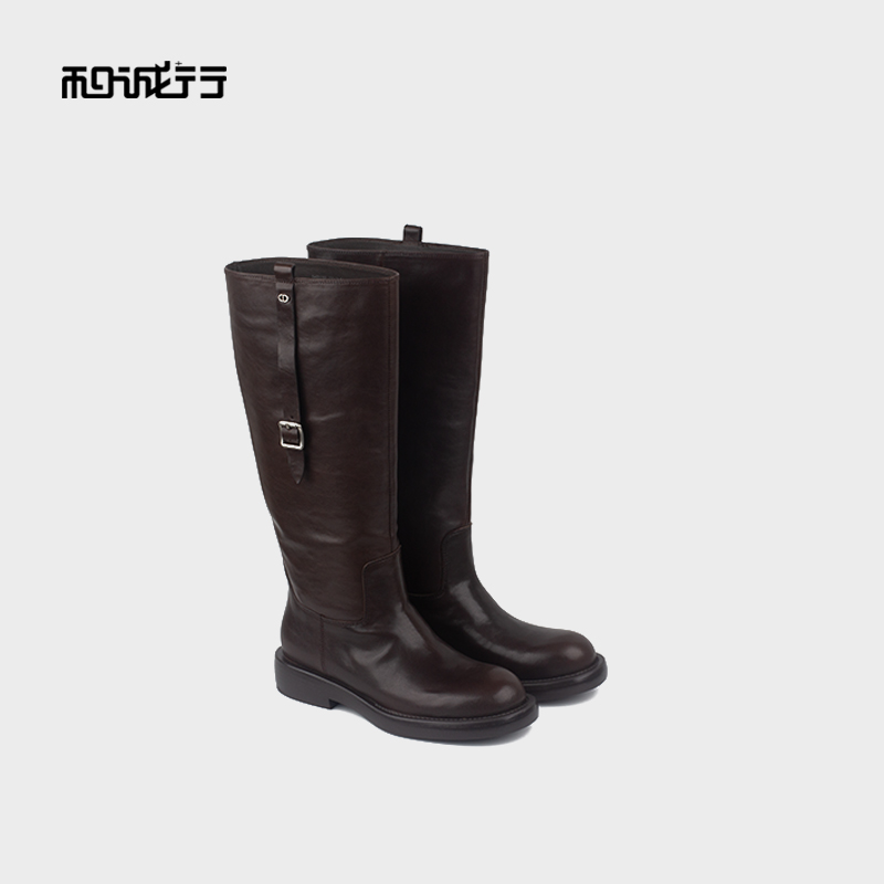 和诚行2025秋冬美拉德女式长靴