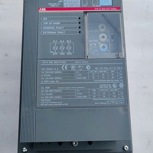 询价软启动PS S 85/147-500L 45kw 1台可维修