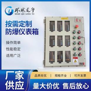钢板箱变频器不锈钢防爆控制按钮箱 防爆仪表箱接线箱立式