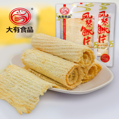 大有风琴手撕鱿鱼片50g海鲜零食