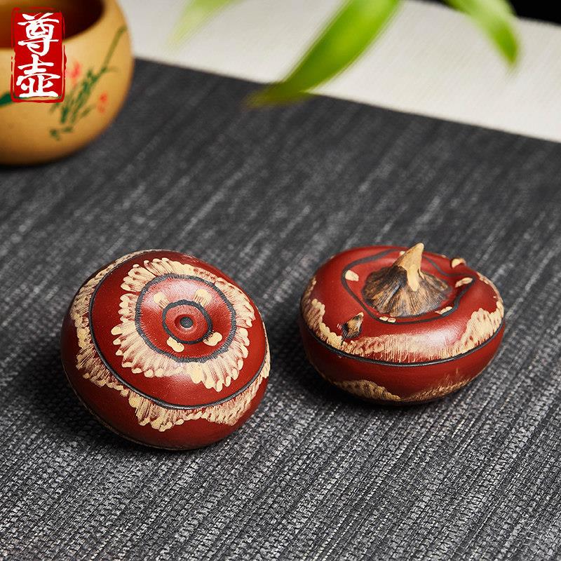 紫砂茶宠摆件精品可养茶台茶桌茶盘茶艺装饰小件植物茶道装饰摆设