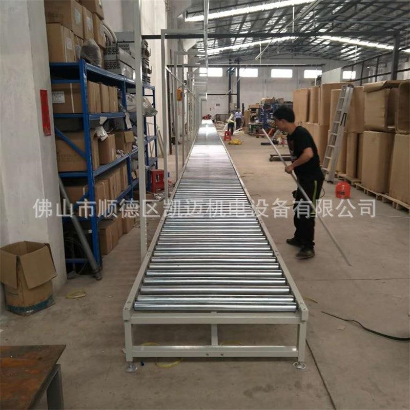 热销镀锌滚筒线无动力滚筒流水线家具家电不锈钢滚筒输送线