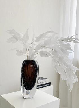 简约现代轻奢客厅茶几餐桌花器饰品摆件仿真插花工艺样板房装饰