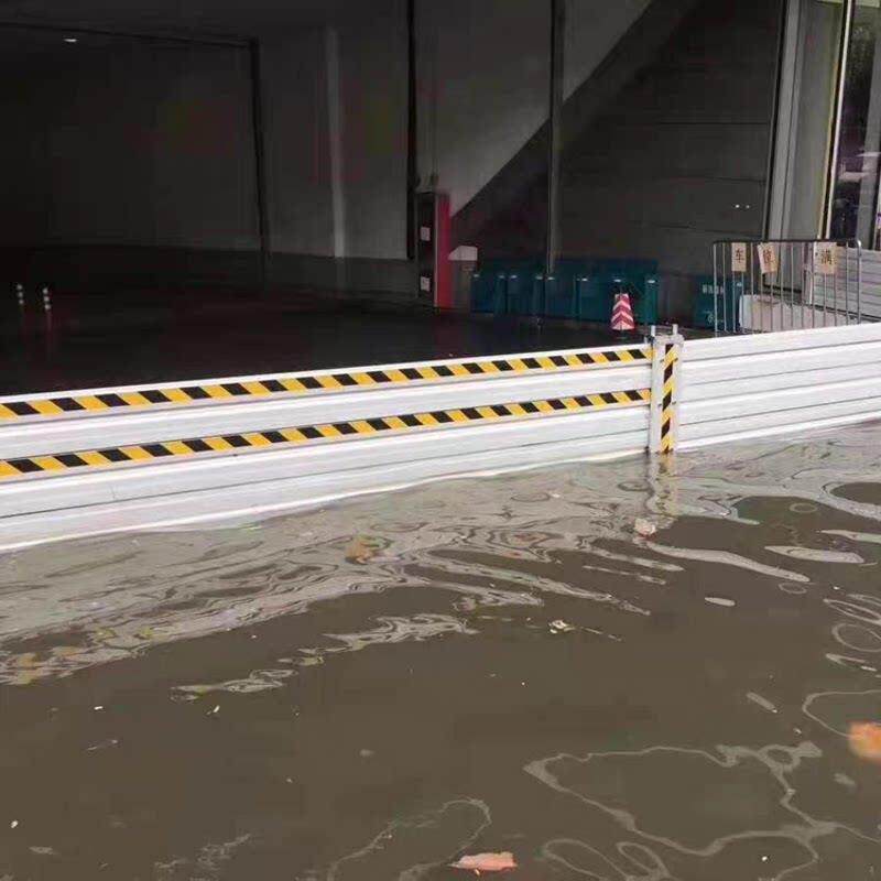 防洪防汛挡水板铝合金不锈钢防洪闸地下车库防水板定制防洪阻水墙