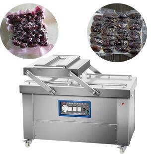 中东椰枣半自动真空包装 机 机大枣脆枣真空机蜜枣真空包装
