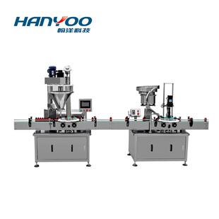 全自动粉末粉剂灌装机 咖啡奶茶糖粉粉剂灌装机 可连生产线