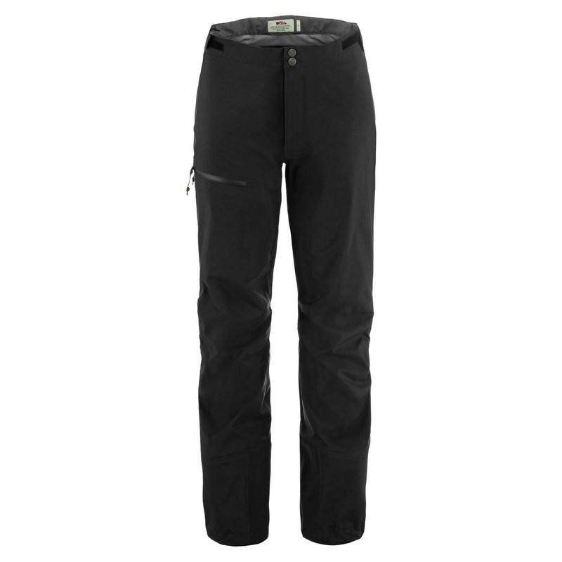 代购Fjallraven北极狐女士冲锋裤防水防风透气硬壳裤直筒高腰