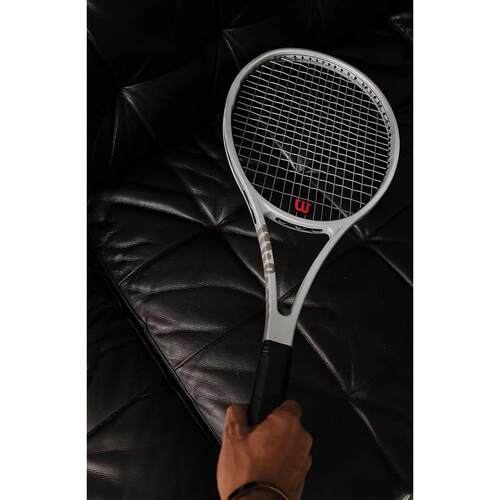 代购Wilson PRO STAFF 97L V14.0定制款费德勒铂金系列银色刻字