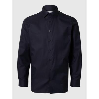 代购SELECTED思莱德男士衬衫透气抗皱棉质修身商务职场衬衣爆款