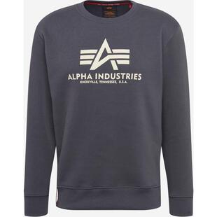 代购Alpha Industries阿尔法工业男士卫衣保暖舒适棉质深灰日常