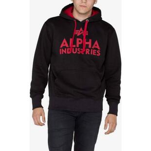 代购Alpha Industries阿尔法工业男士卫衣保暖舒适棉质加绒日常