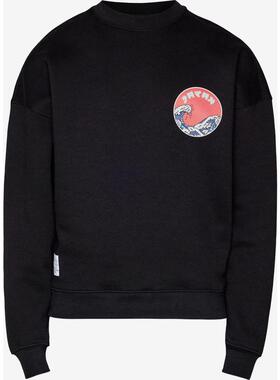 代购Alpha Industries阿尔法工业男士卫衣保暖舒适黑色棉质日常