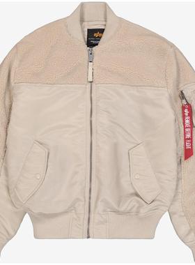 代购Alpha Industries阿尔法工业男士夹克保暖防风羊羔加绒秋冬