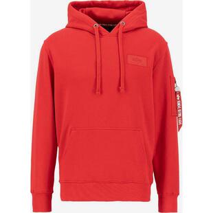 代购Alpha Industries阿尔法工业男士卫衣保暖舒适棉质连帽休闲