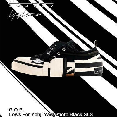 吴建豪xvessel GOP Lows for Yohji Yamamoto山本耀司帆布鞋男女