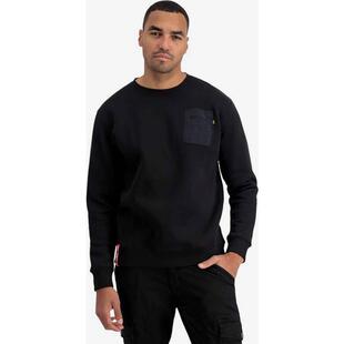 代购Alpha Industries阿尔法工业男士卫衣保暖舒适纯色棉质日常