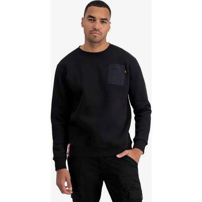 代购Alpha Industries阿尔法工业男士卫衣保暖舒适纯色棉质日常