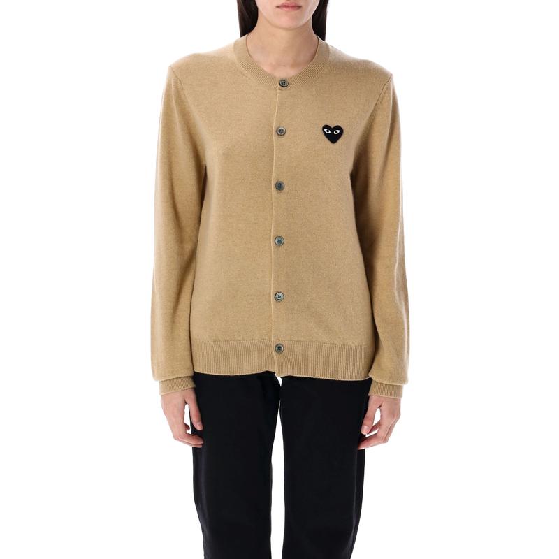 代购Comme des Garcons男士毛衣保暖舒适羊毛纯色秋冬日常开衫