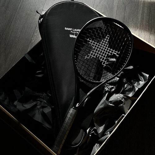 YSL X WILSON威尔胜之星圣罗兰签名联名款碳纤维潮流收藏版网球拍