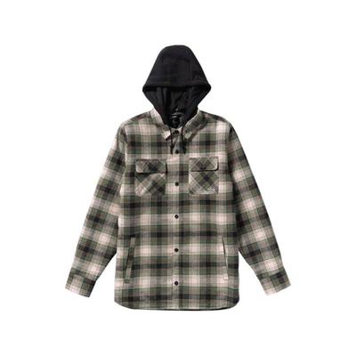 代购Volcom男士抓绒衣保暖防风透气户外衬衫连帽长袖保暖外套