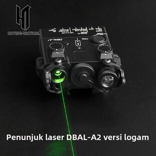 沃德森金属版DBAL-A2镭射指示器绿激光LED爆闪手电IR/PEQ15电池盒