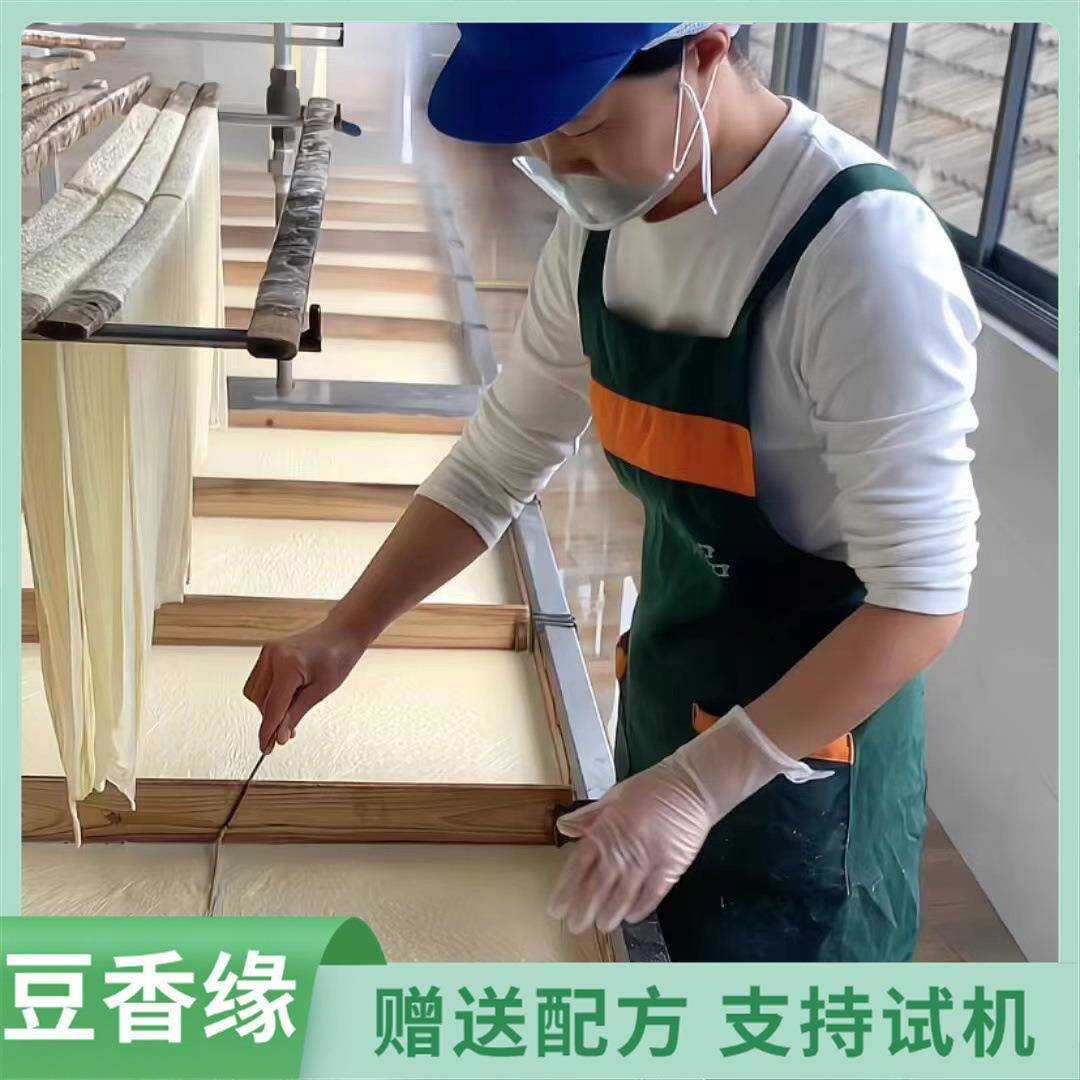 大型腐竹机大小尺寸自动调试小型腐竹生产设备工作效率高