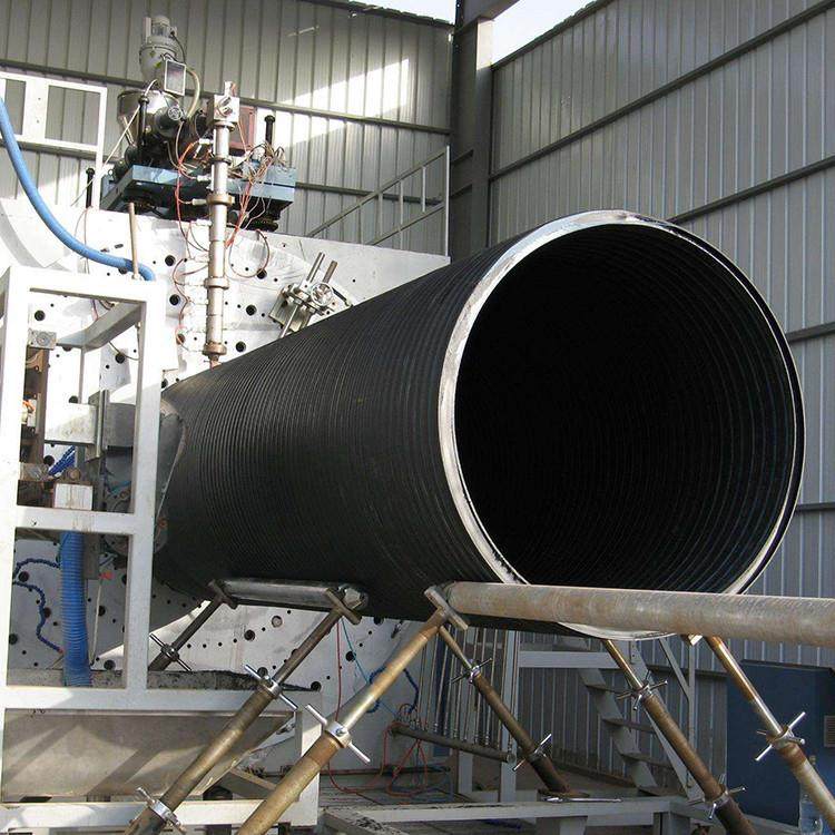 HDPE中空壁缠绕管厂家生产大口径井筒管聚乙烯市政地下排水排污管