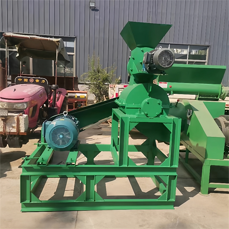 鸡牛羊粪有机肥粉碎机椰糠营养土粉碎机发酵酒糟稻壳精细粉碎机