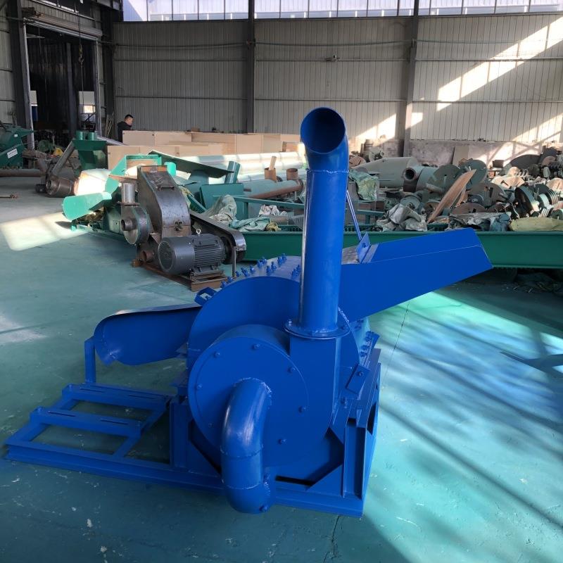 柴油移动式园林树枝粉碎机竹子破碎机小型电动废木头木材粉碎机