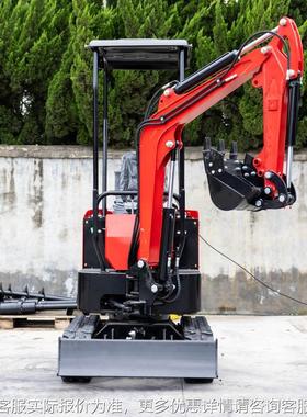 种外贸Excavator 茶园农场植抓木挖沟机 1HT10B小To家n小用型挖掘