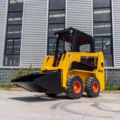 Sou522理rc式e actofry轮滑移装载机 农田果园搬运清 多辅具装卸