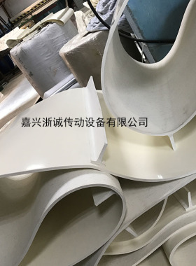 pvc白色输送带8mm-10mm，绿色pvc传送带8mm 非标定制 厂家直销