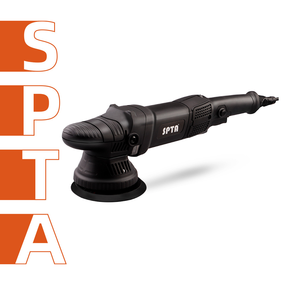 SPTA 5寸抛光机震抛机偏心机车用美容打蜡机漆面还原划痕修复工具