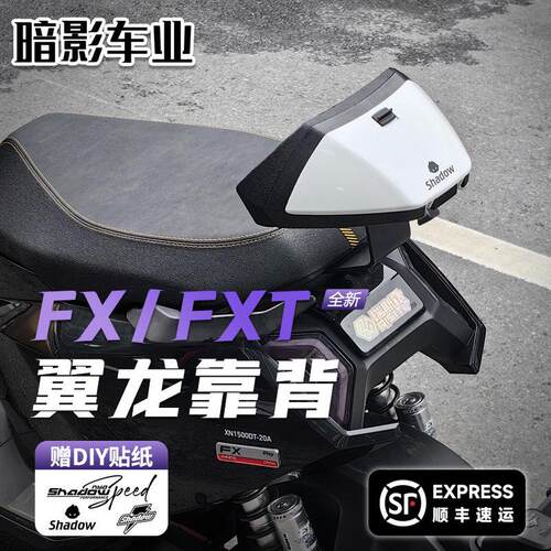 适用小牛FXT靠背电动车FX风速后靠背后座靠垫专用加厚靠背配件