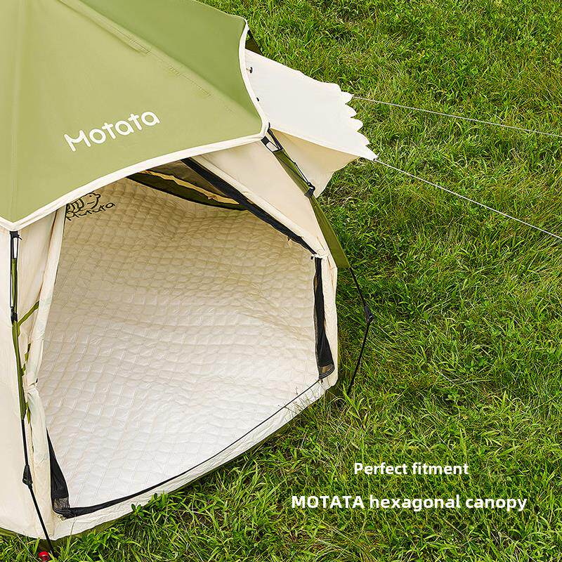 Motata户外六边形露营地布加厚帐篷防潮内置地布野外隔热野餐垫