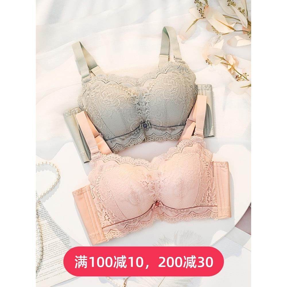 小胸内衣女显胸大加厚聚拢不空杯超厚8cm文胸特厚平胸专用胸罩a杯