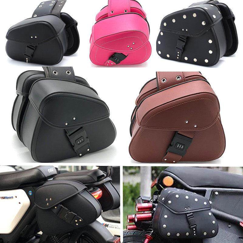 摩托 托电动车踏板改装边包边箱边袋工具包马鞍包侧包后座包防水