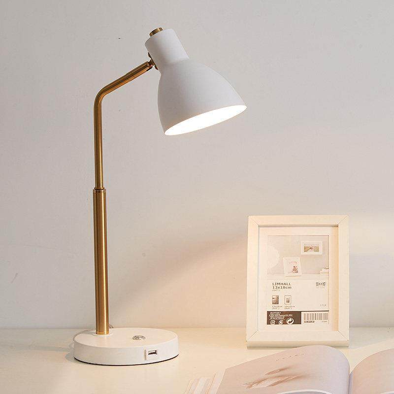 北欧轻奢时尚经典学习台灯床头护眼工作书房间阅读触摸节能灯具,家装灯饰光源,阅读台灯(护眼灯/写字灯),淘宝优惠券,粉丝福利购,淘宝优惠卷