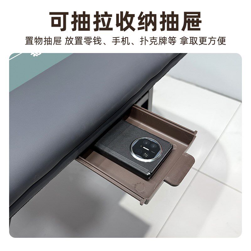 掼蛋专用桌折叠棋牌桌扑克桌高端品质硅胶防烫家用活动比赛高级桌
