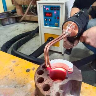高频感应加热机小型手持式铜管焊接机钎焊打铁淬火加热机器熔炼炉
