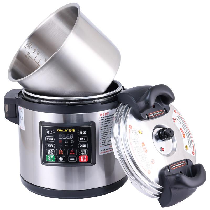 商用电压力锅定时预约熬粥15L18L/21L超大容量电压力锅不锈钢内胆