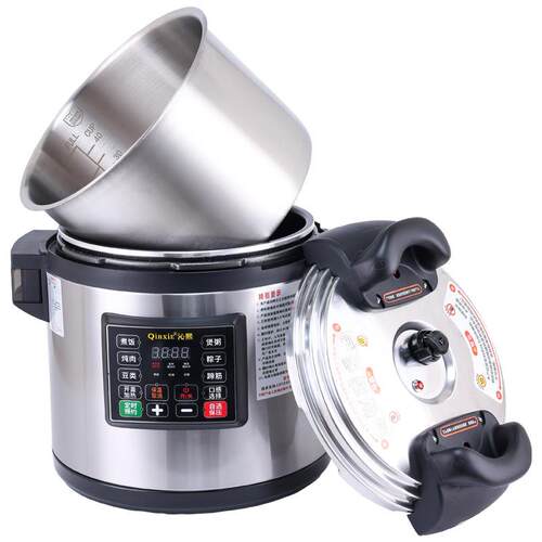 商用电压力锅定时预约熬粥15L18L/21L超大容量电压力锅不锈钢内胆