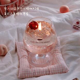 cherries樱桃香薰蜡烛礼盒家用卧室内小众高级感生日礼物女生闺蜜