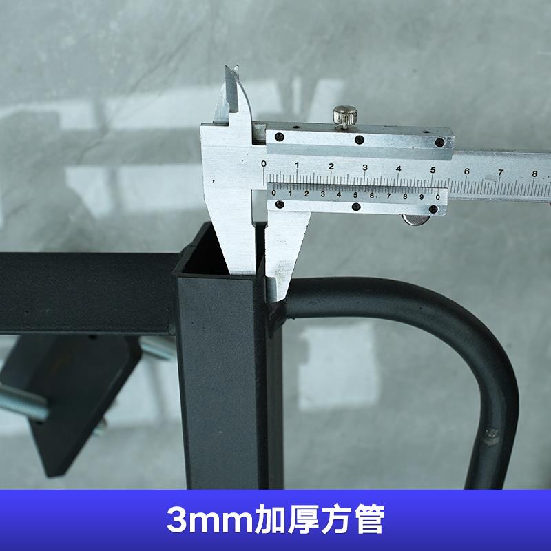 三出口车载摩托车架 越野摩托车后背架SUV方口折叠悬挂车尾后挂架