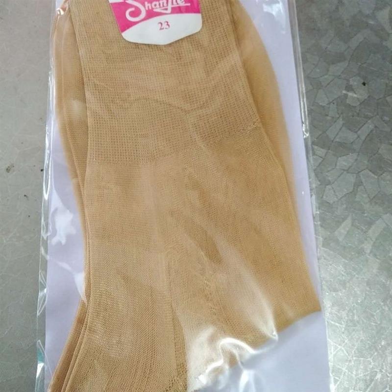 夏天新款重庆山城丝袜老式锦纶丝袜耐磨松口男款丝袜全丝无跟女士